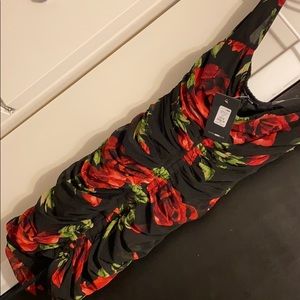 Black and ROZES dress